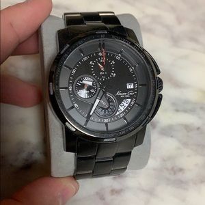 Kenneth Cole New York Black Chronograph Watch